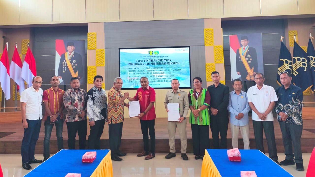PENGHARMONISASIAN, PEMBULATAN, DAN PEMANTAPAN KONSEPSI RANPERDA DAN RANPERBUB PERTANGGUNGJAWABAN APBD KABUPATEN MALAKA TA 2025