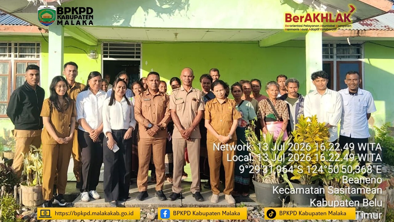 VERIFIKASI FAKTUAL TERKAIT TEMUAN BPK UNTUK POTENSI BPHTB PADA PROGRAM PTSL TAHUN 2025 DI DESA BEANENO